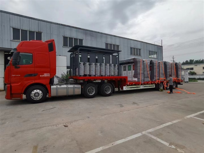 宜興垃圾房裝車發(fā)貨